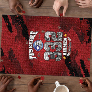 85 Years of Tuskegee Airmen Puzzle 332nd Fighter Group Red Tails