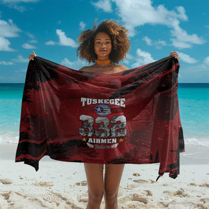 Tuskegee Airmen 1941–2026 Sarong 332nd Red Tails 85th Anniversary - African Pride