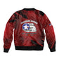 Tuskegee Airmen 1941–2026 Sleeve Zip Bomber Jacket 332nd Red Tails 85th Anniversary - African Pride