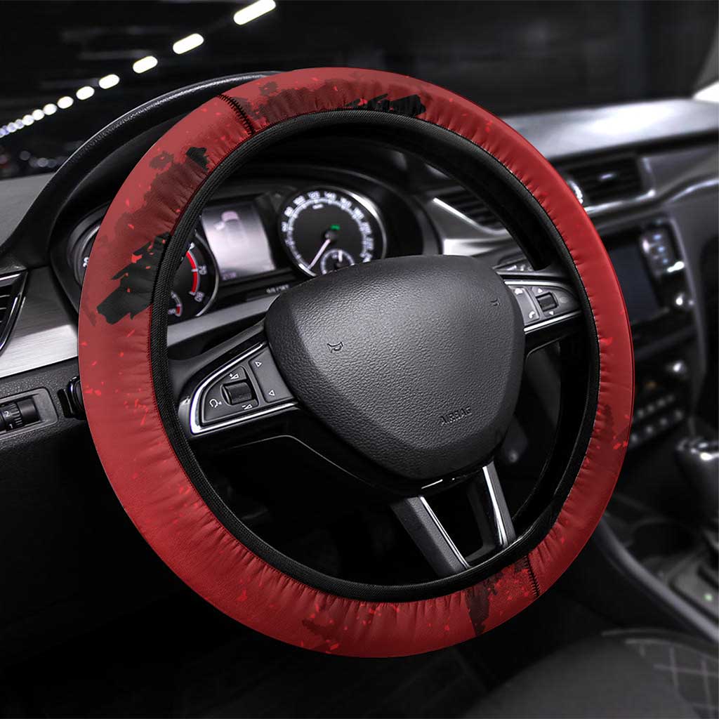 Tuskegee Airmen 1941–2026 Steering Wheel Cover 332nd Red Tails 85th Anniversary - African Pride