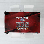 Tuskegee Airmen 1941–2026 Tablecloth 332nd Red Tails 85th Anniversary - African Pride