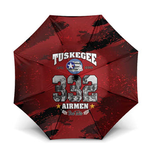85 Years of Tuskegee Airmen Umbrella 332nd Fighter Group Red Tails
