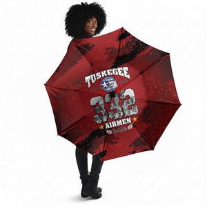 85 Years of Tuskegee Airmen Umbrella 332nd Fighter Group Red Tails
