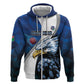 Custom Afro Namibia Cricket Hoodie Go Eagles