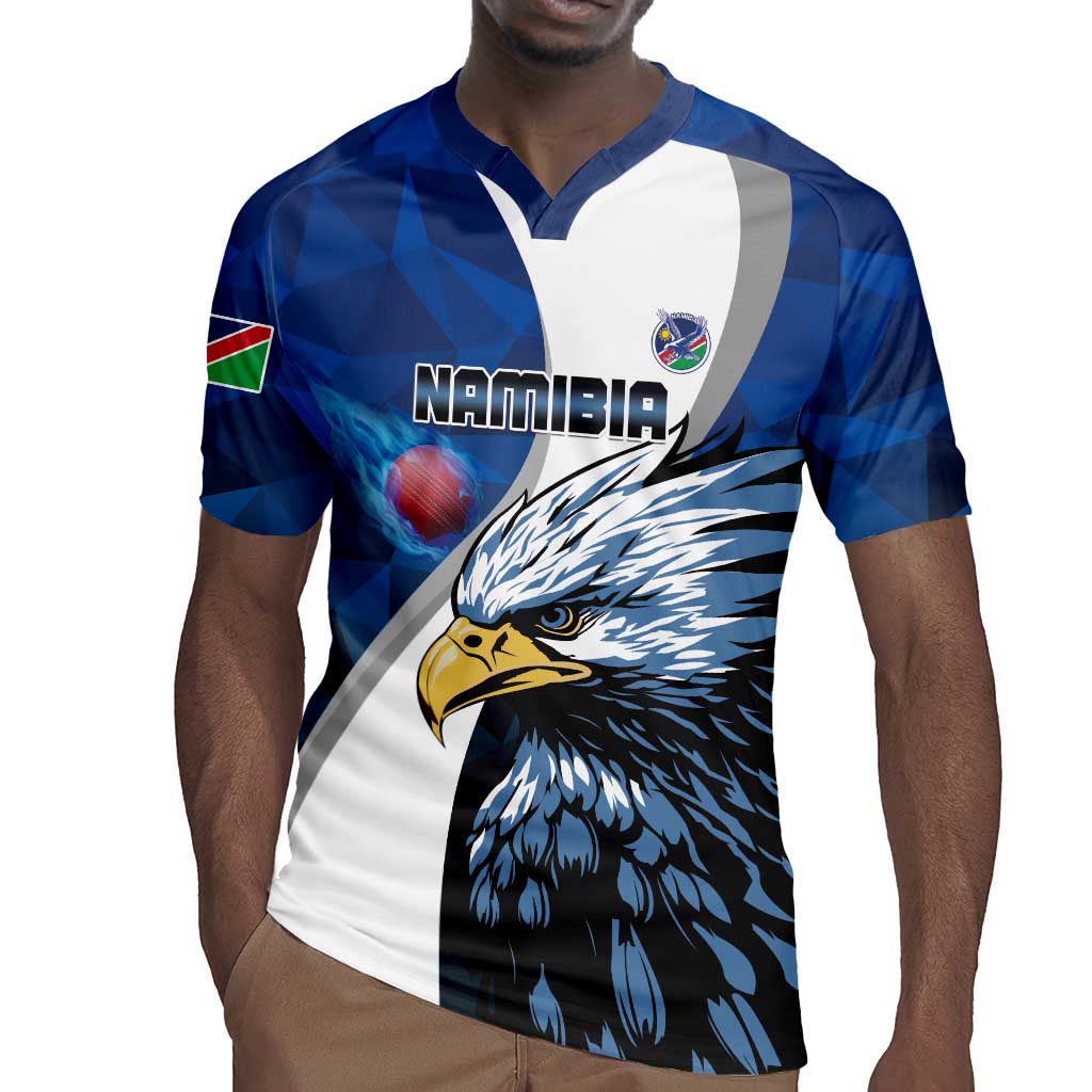 Custom Afro Namibia Cricket Rugby Jersey Go Eagles