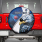 Custom Afro Namibia Cricket Spare Tire Cover Go Eagles