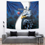 Custom Afro Namibia Cricket Tapestry Go Eagles
