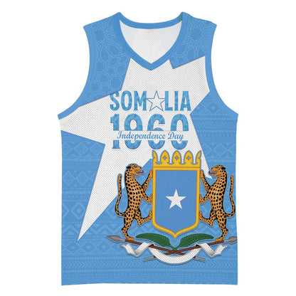 Personalized Somalis Independence Day Basketball Jersey Soomaaliya Arise Somalis! LT15