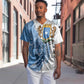 Coat of arms of Soomaaliya Baseball Jersey Leopard Skin mix Islamic Pattern