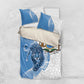 Coat of arms of Soomaaliya Bedding Set Leopard Skin mix Islamic Pattern