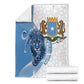 Coat of arms of Soomaaliya Blanket Leopard Skin mix Islamic Pattern