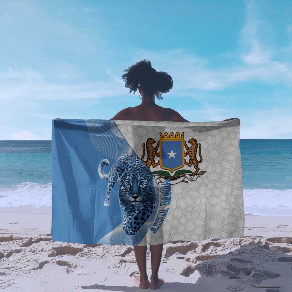 Coat of arms of Soomaaliya Sarong Leopard Skin mix Islamic Pattern