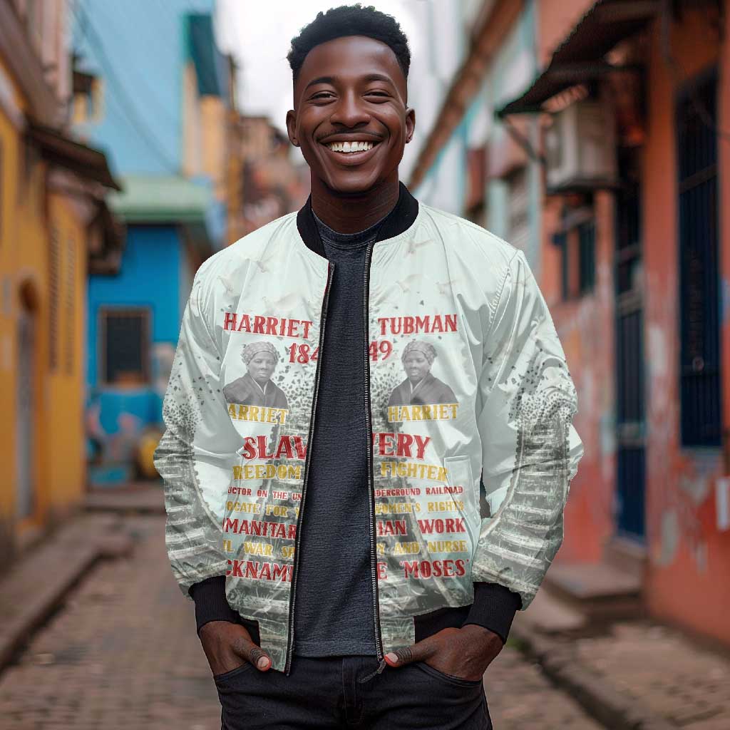 Moses of Freedom Bomber Jacket Harriet Tubman Tribute - African Pride