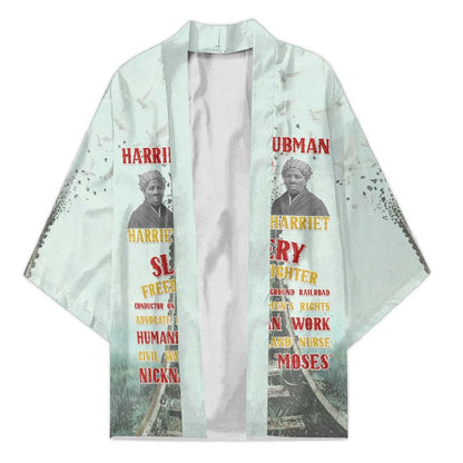 Harriet Tubman 1849 Kimono Freedom Fighter Legacy