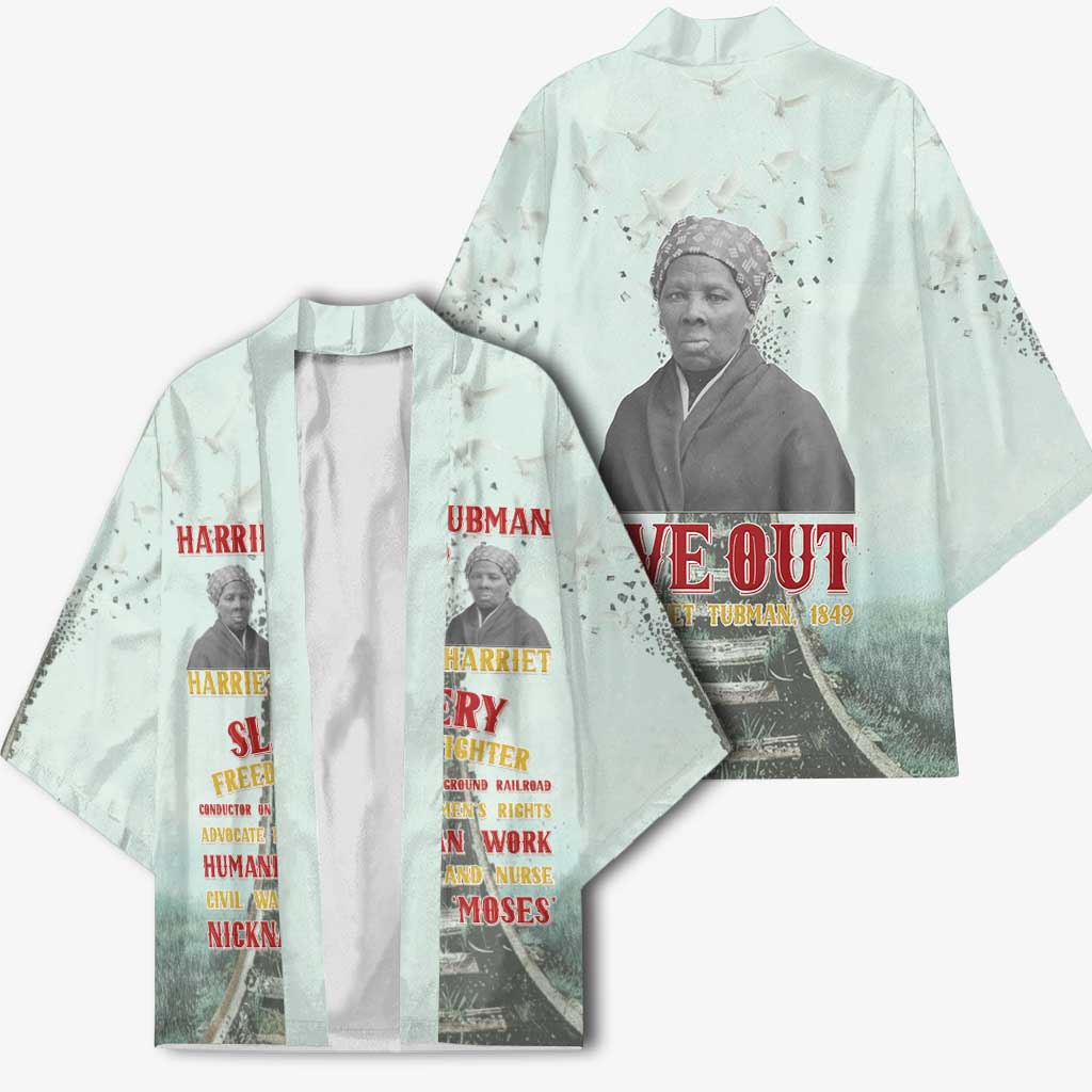 Harriet Tubman 1849 Kimono Freedom Fighter Legacy