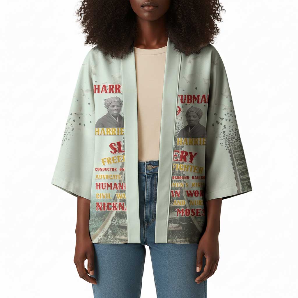 Harriet Tubman 1849 Kimono Freedom Fighter Legacy