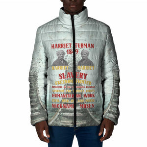 Harriet Tubman 1849 Padded Jacket Freedom Fighter Legacy