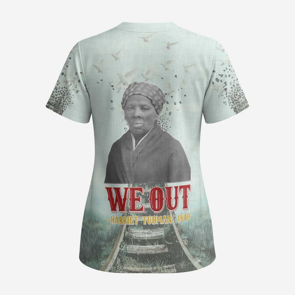 Moses of Freedom Scrub Top Harriet Tubman Tribute - African Pride