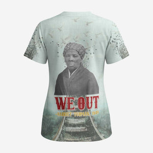 Moses of Freedom Scrub Top Harriet Tubman Tribute - African Pride