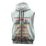 Moses of Freedom Sleeveless Zip Hoodie Harriet Tubman Tribute - African Pride