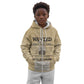 Harriet Tubman Freedom Kid Hoodie Vintage Wanted Poster Style - African Pride