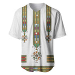 Ethiopia Baseball Jersey Ethiopian Traditional Habesha Style