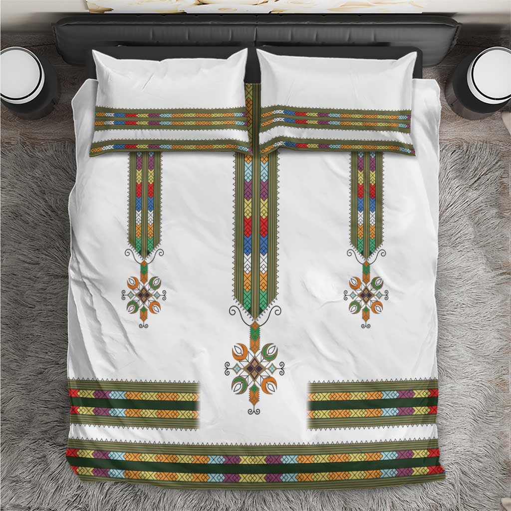 Ethiopia Bedding Set Ethiopian Traditional Habesha Style