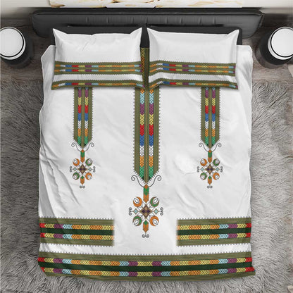 Ethiopia Bedding Set Ethiopian Traditional Habesha Style