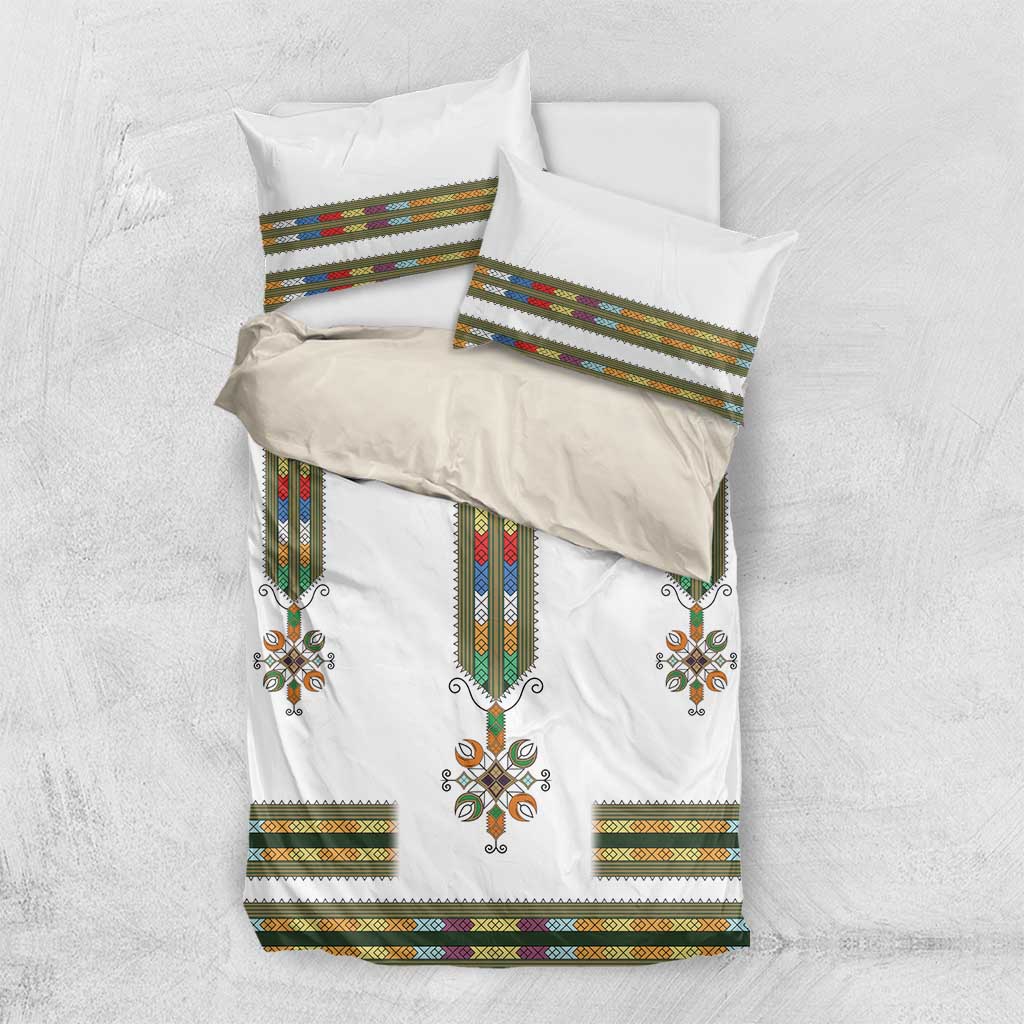 Ethiopia Bedding Set Ethiopian Traditional Habesha Style