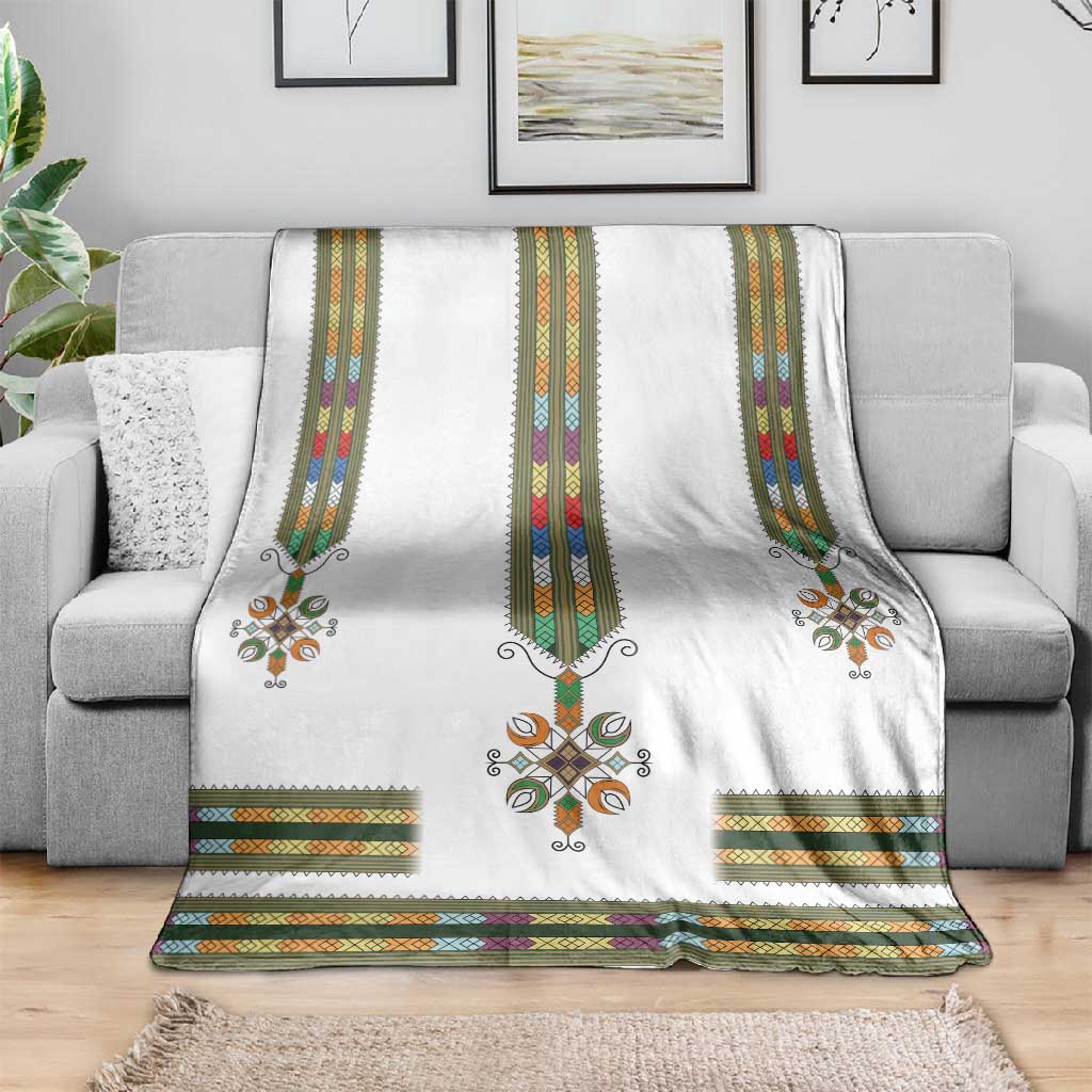 Ethiopia Blanket Ethiopian Traditional Habesha Style