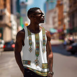 Ethiopia Men Tank Top Ethiopian Traditional Habesha Style