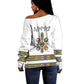 Ethiopia Off Shoulder Sweater Ethiopian Traditional Habesha Style