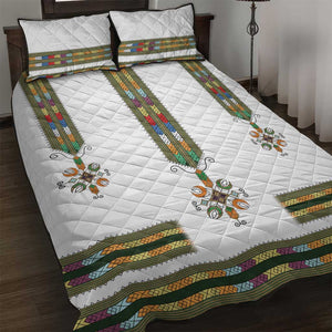 Ethiopia Quilt Bed Set Ethiopian Traditional Habesha Style