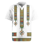 Ethiopia Rugby Jersey Ethiopian Traditional Habesha Style