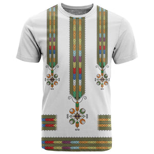 Ethiopia T shirt Ethiopian Traditional Habesha Style