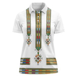 Ethiopia Women Polo Shirt Ethiopian Traditional Habesha Style