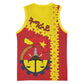 Tigray Ethiopia Basketball Jersey Tigray Seal With Flag Map - African Pattern LT15