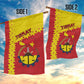 Tigray Ethiopia Garden Flag Tigray Seal With Flag Map - African Pattern