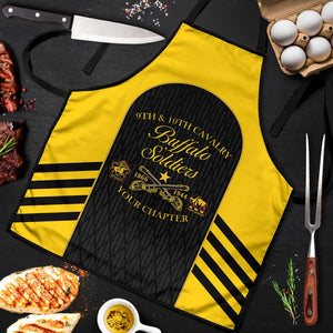 Personalized Buffalo Soldiers Apron 9th & 10th Cavalry Regiment