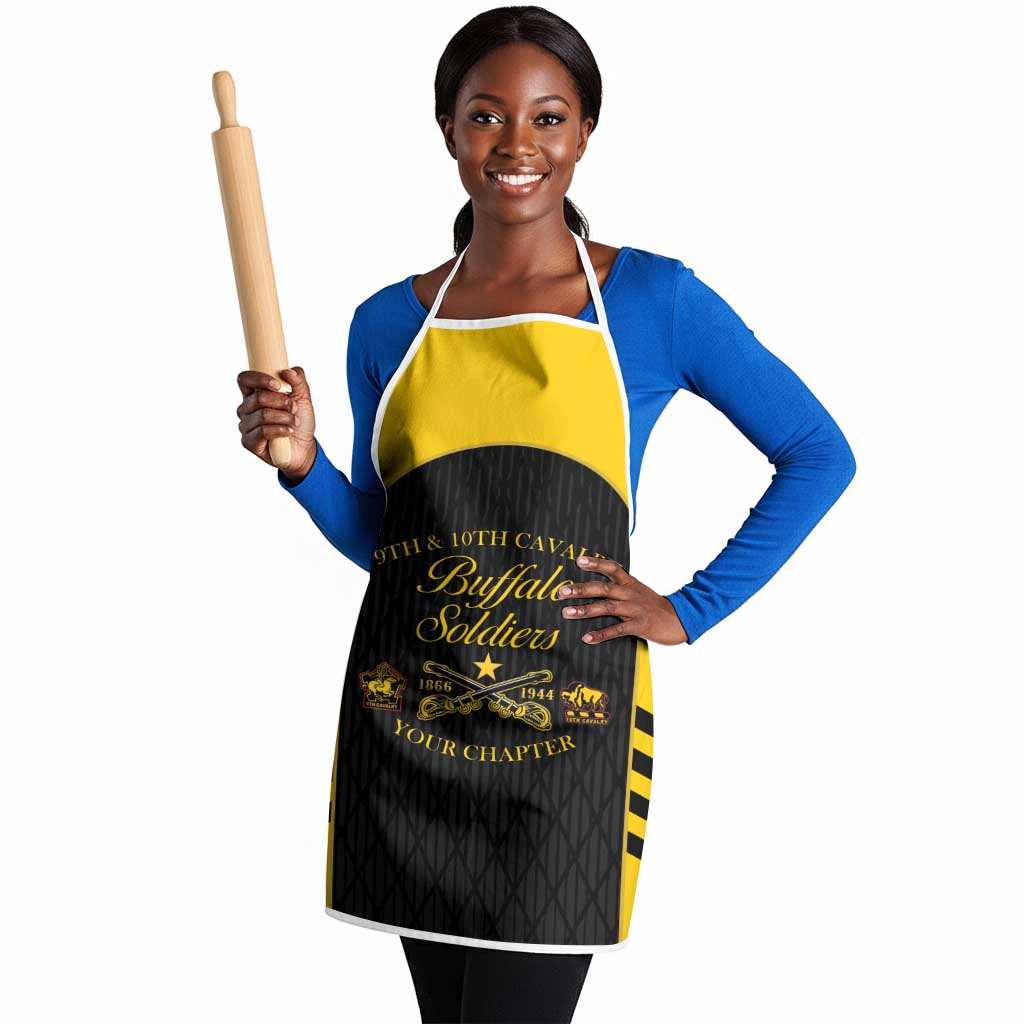 Personalized Buffalo Soldiers Apron 9th & 10th Cavalry Regiment