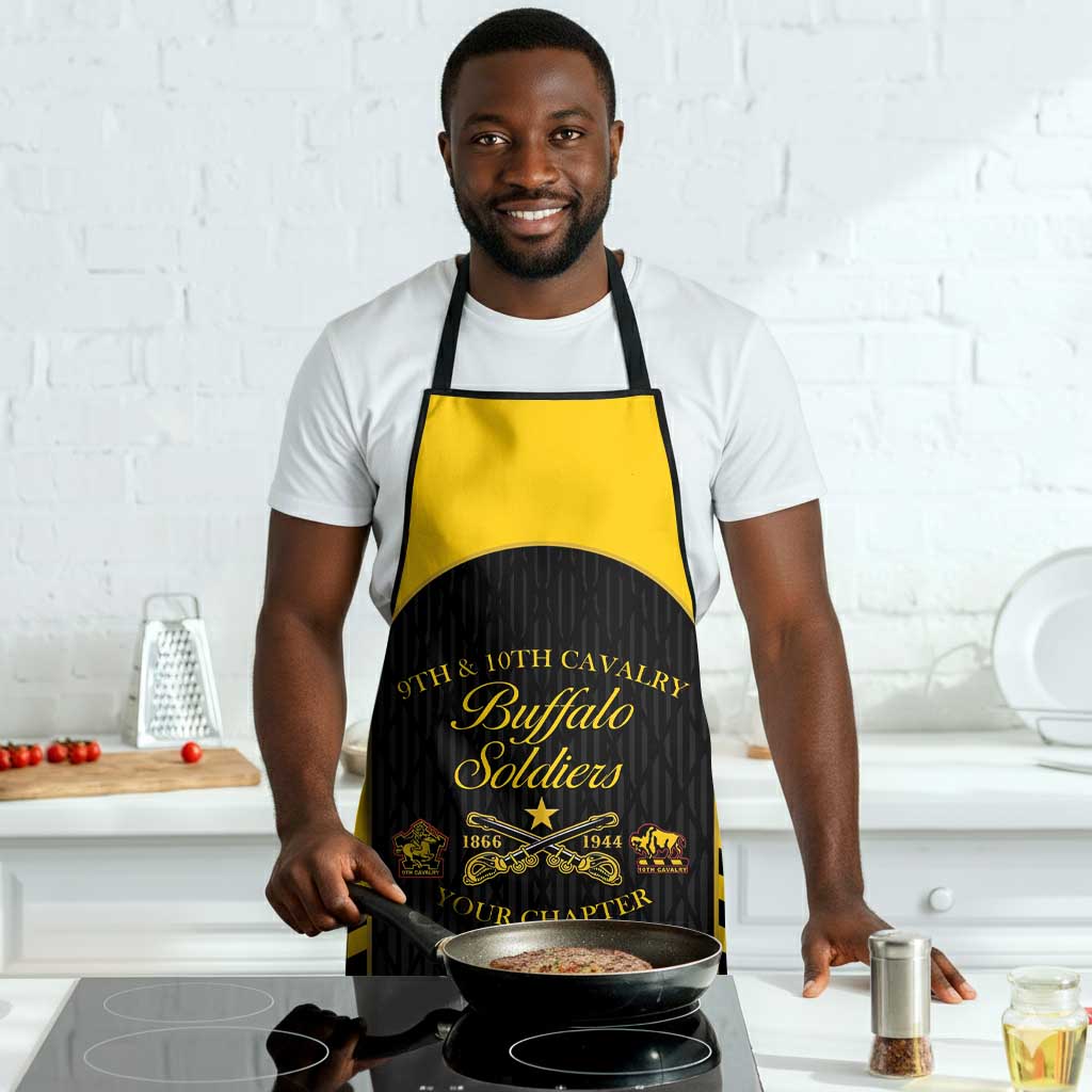 Personalized Buffalo Soldiers Apron 9th & 10th Cavalry Regiment