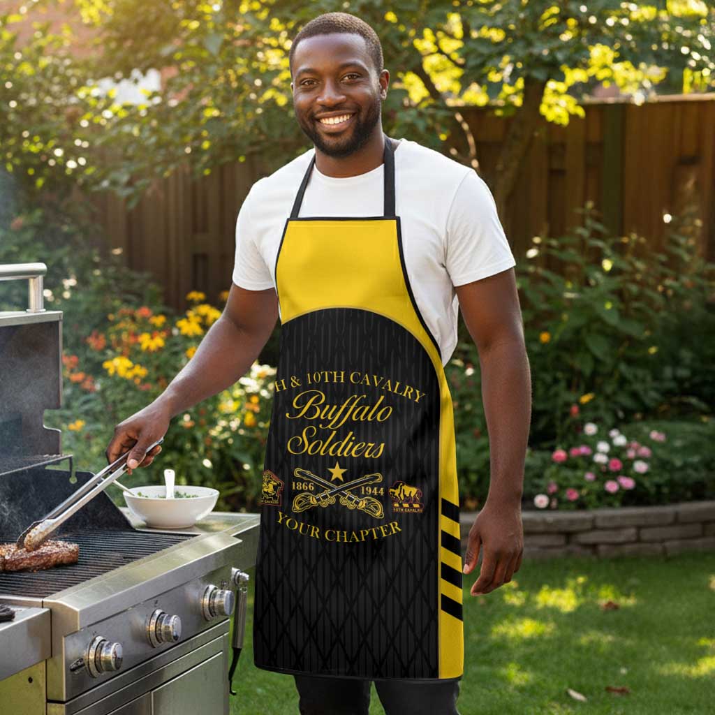 Personalized Buffalo Soldiers Apron 9th & 10th Cavalry Regiment