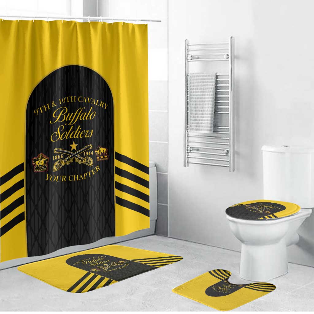 Personalized Buffalo Soldiers Bathroom Set 9th & 10th Cavalry Regiment