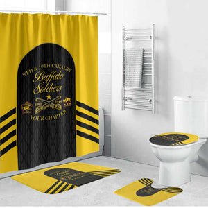 Personalized Buffalo Soldiers Bathroom Set 9th & 10th Cavalry Regiment