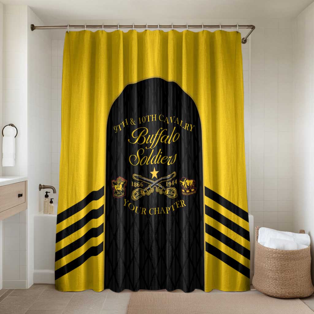 Personalized Buffalo Soldiers Bathroom Set 9th & 10th Cavalry Regiment