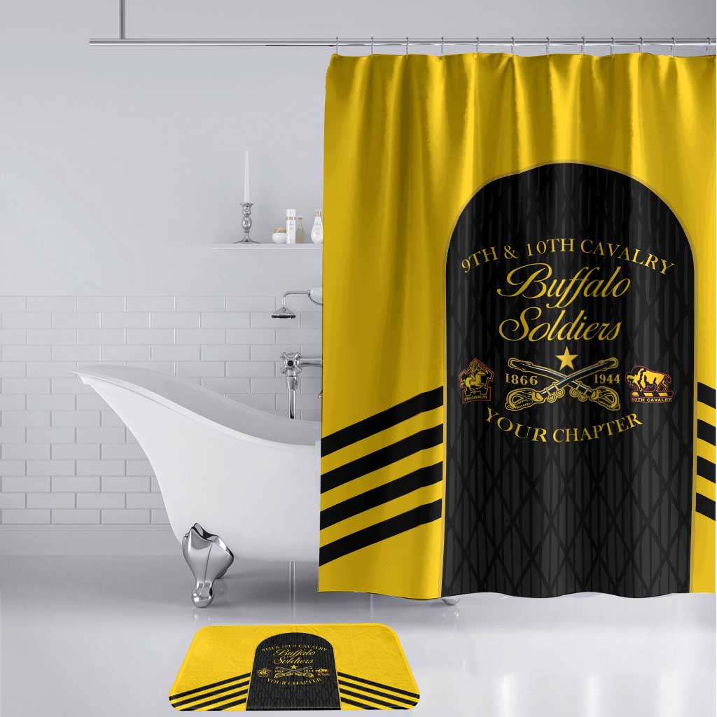 Personalized Buffalo Soldiers Bathroom Set 9th & 10th Cavalry Regiment