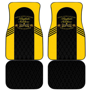 Personalized Buffalo Soldiers Car Mats 9th & 10th Cavalry Regiment