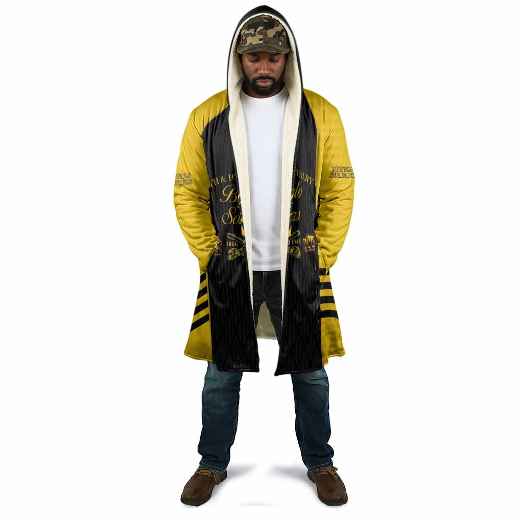 Personalized Buffalo Soldiers Cloak 9th & 10th Cavalry Regiment