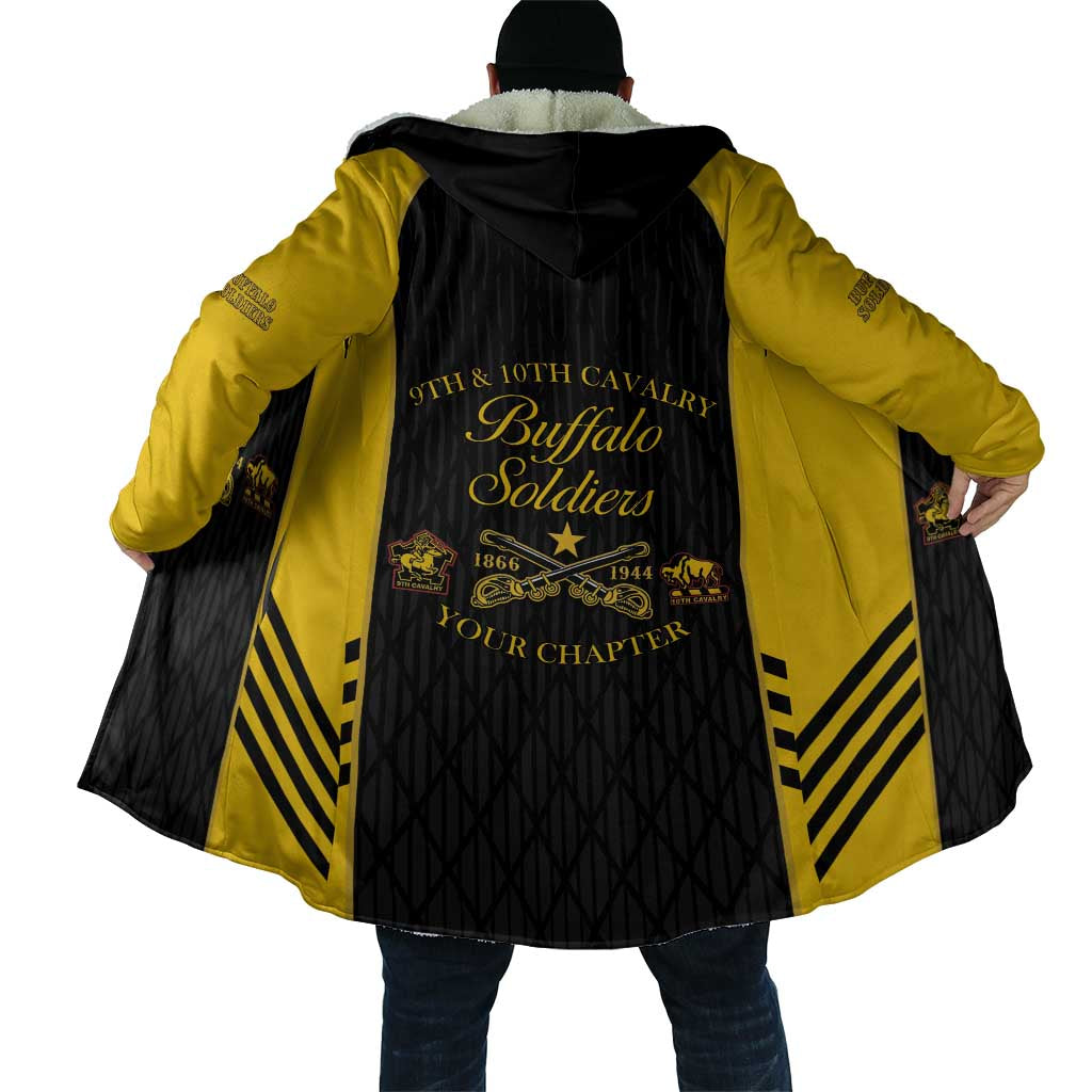 Personalized Buffalo Soldiers Cloak 9th & 10th Cavalry Regiment