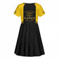Personalized Buffalo Soldiers Kid Short Sleeve Dress 9th & 10th Cavalry Regiment